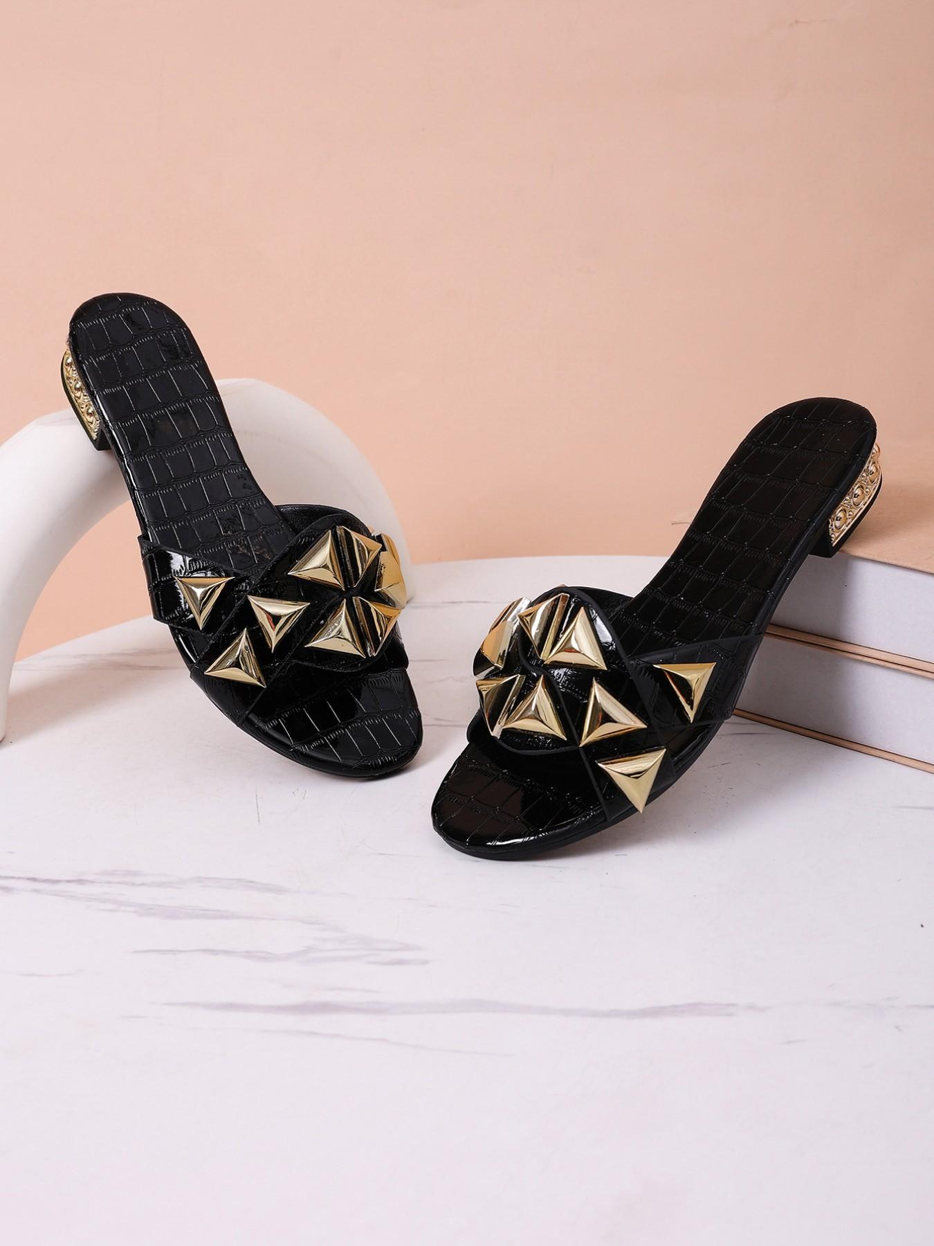 Women's Summer New Heeled Sandals, Snake Print Upper, Unique Design, Fashion Rhinestone Heel, Slip-On Comfort, Ideal for Daily Wear and Vacation