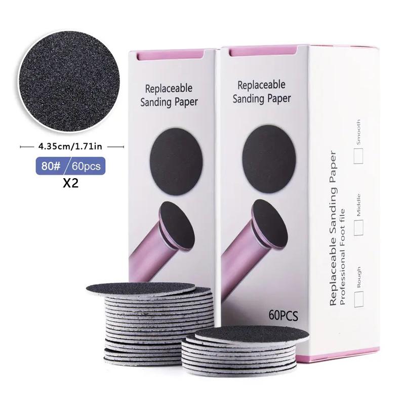 Replaceable Sanding Paper, 2 Boxes Disposable Foot File, Exfoliating Foot Dead Skin Remover Tool, Foot Dead Skin Remover, Pedicure Care Tool, Nail Tech Supplies #TOP PICKS