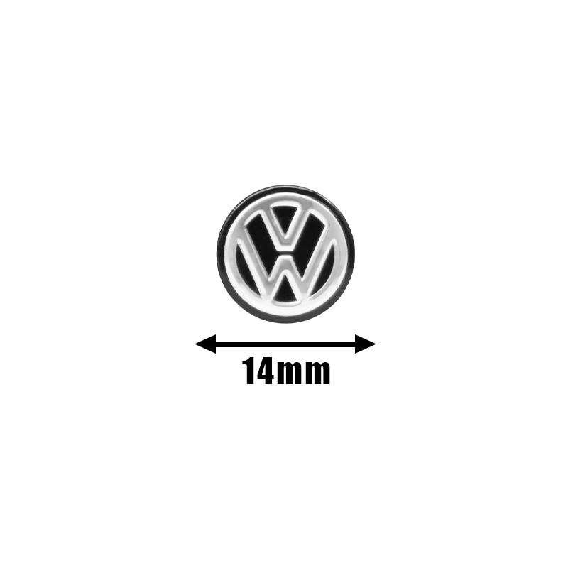 Customized Volkswagen Key Shell Emblem, Aluminum Alloy Scratch-Resistant, Waterproof Dustproof, Lightweight Portable, Fits Multiple Models