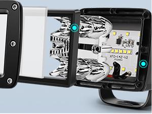 Nilight LED Pods 2Pcs 3Inch 42W LED Cubes Upgraded Spot Flood Combo Square Driving Fog Off Road Lights Work Lighting for Trucks Pickup Golf Cart SUV ATV UTV 4x4 Vehicle Lamp Nilight LED Pods 2Pcs 3Inch 42W LED Cubes Upgraded Spot Flood Combo Square Driving Fog Off Road Lights Work Lighting for Trucks Pickup Golf Cart SUV ATV UTV 4x4 Vehicle Lamp