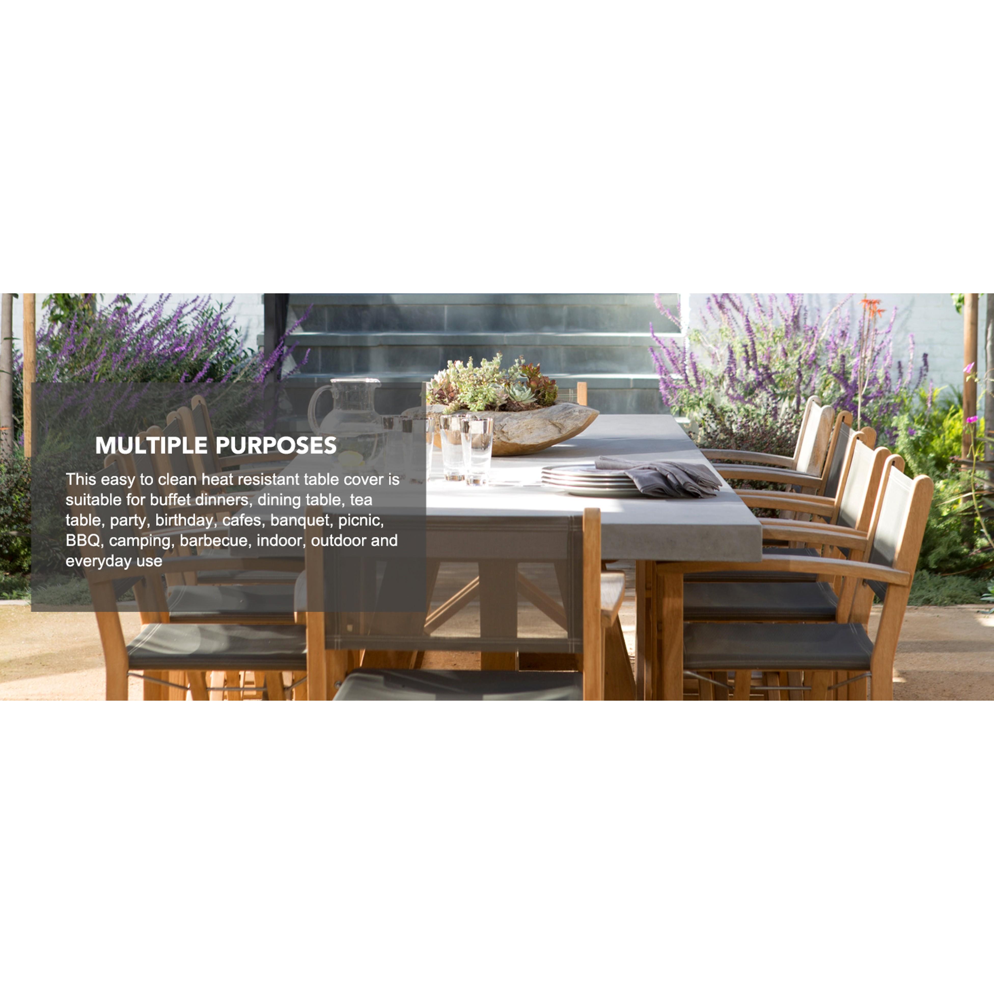 Clear Plastic 100% Waterproof Tablecloth - 54 x 78 Inch - Vinyl PVC Rectangle Table Cloth Protector Oil Spill Proof Wipe Clean Table Cover for Dining Tables, Parties & Camping, Crystal Clear Clear Plastic 100% Waterproof Tablecloth - 54 x 78 Inch - Vinyl PVC Rectangle Table Cloth Protector Oil Spill Proof Wipe Clean Table Cover for Dining Tables, Parties & Camping, Crystal Clear