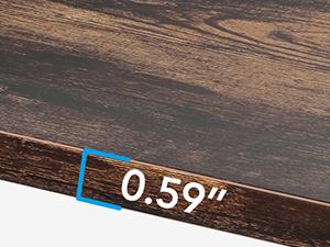 LITTLE TREE 6-Tier Tall Bookshelf Bookcase, Industrial 8-Shelf Open Bookcase Storage Display Book Shelves for Living Room, Home Office