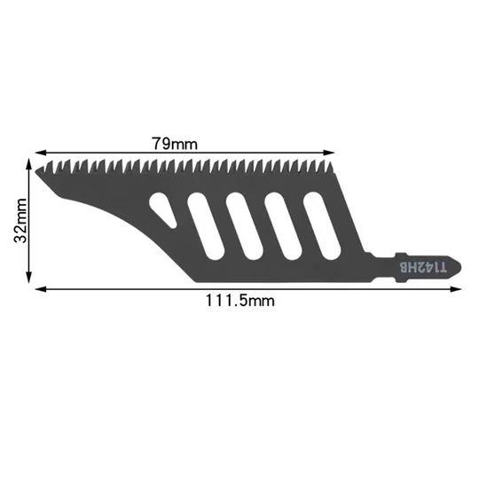 5-Pack T-Handle Jig Saw Blades High Quality Steel for Precision Cutting and Durable Performance