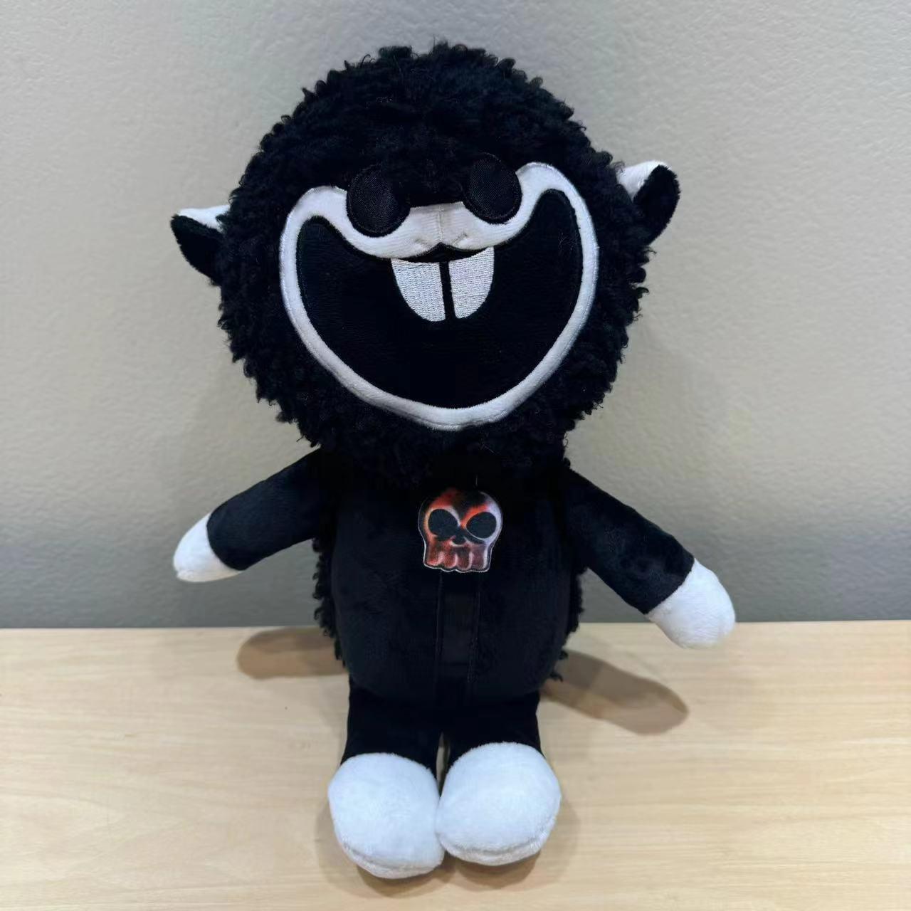 Nightmare Critters Plush Toy Cute Sheep Soft Stuffed Doll Cartoon Game Peripheral Plushie Kids Birthday Holiday Gift