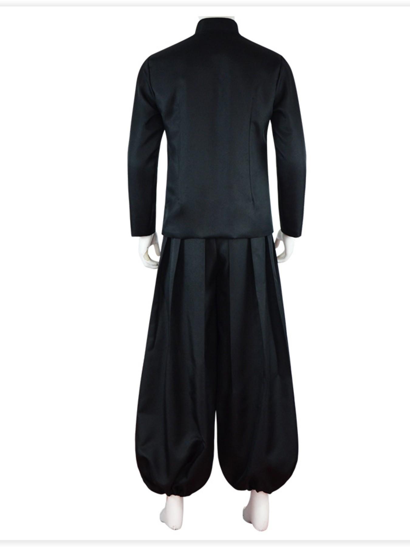 Gojo Satoru Cosplay Costume Uniform for Men Jujutsu Kaisen Cosplay Outfit And Sunglasses Geto Suguru Cosplay Uniform