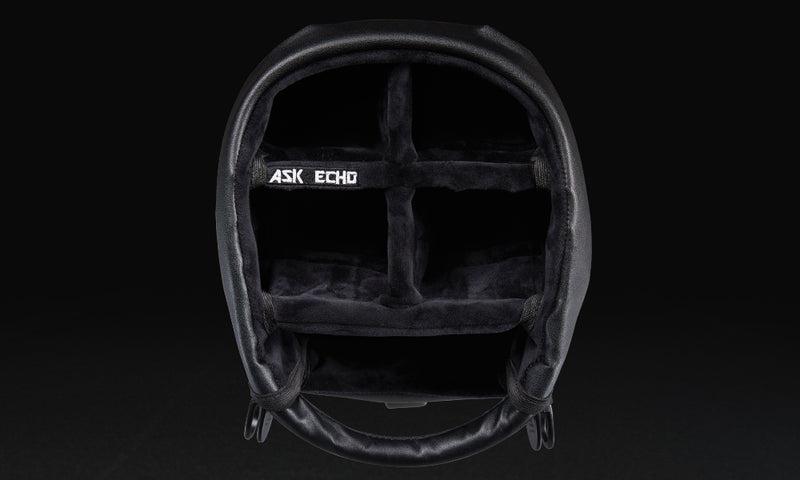 Ask Echo Golf Prestige-5 Way Compact Leather Leather Stand Bag