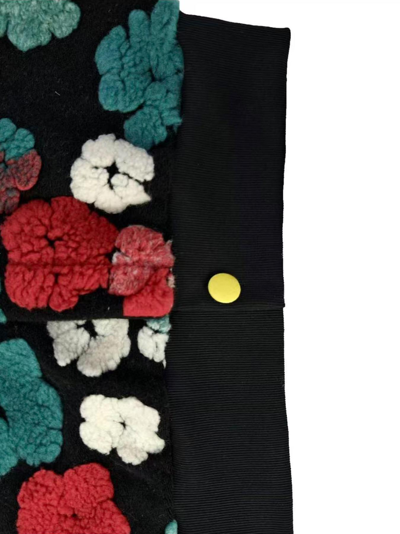 【Plus Size】1 Piece Women's Floral Jacquard Button Front Jacket, CasualLong Sleeve Round Neck Outerwear for Daily Wear,Ladies Clothes for Al Seasons,80s Fashion, Jacketsfor Women,Womenswear,Adjustable Everyday, Coats