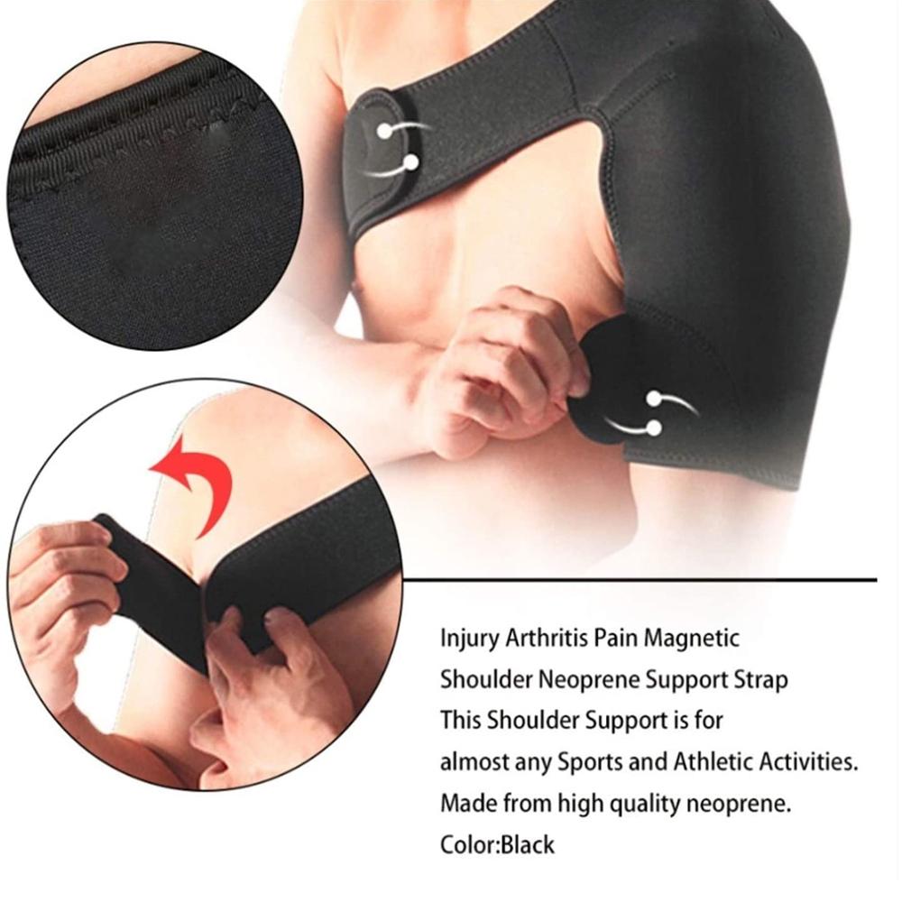 Upgraded Non-Slip Sports Shoulder Strap | Adjustable Length, Breathable & Shock-Absorbing | Unisex Shoulder Support for Basketball, Badminton, Workout & Gym | Essential Protective Gear for Indoor/Outdoor Training