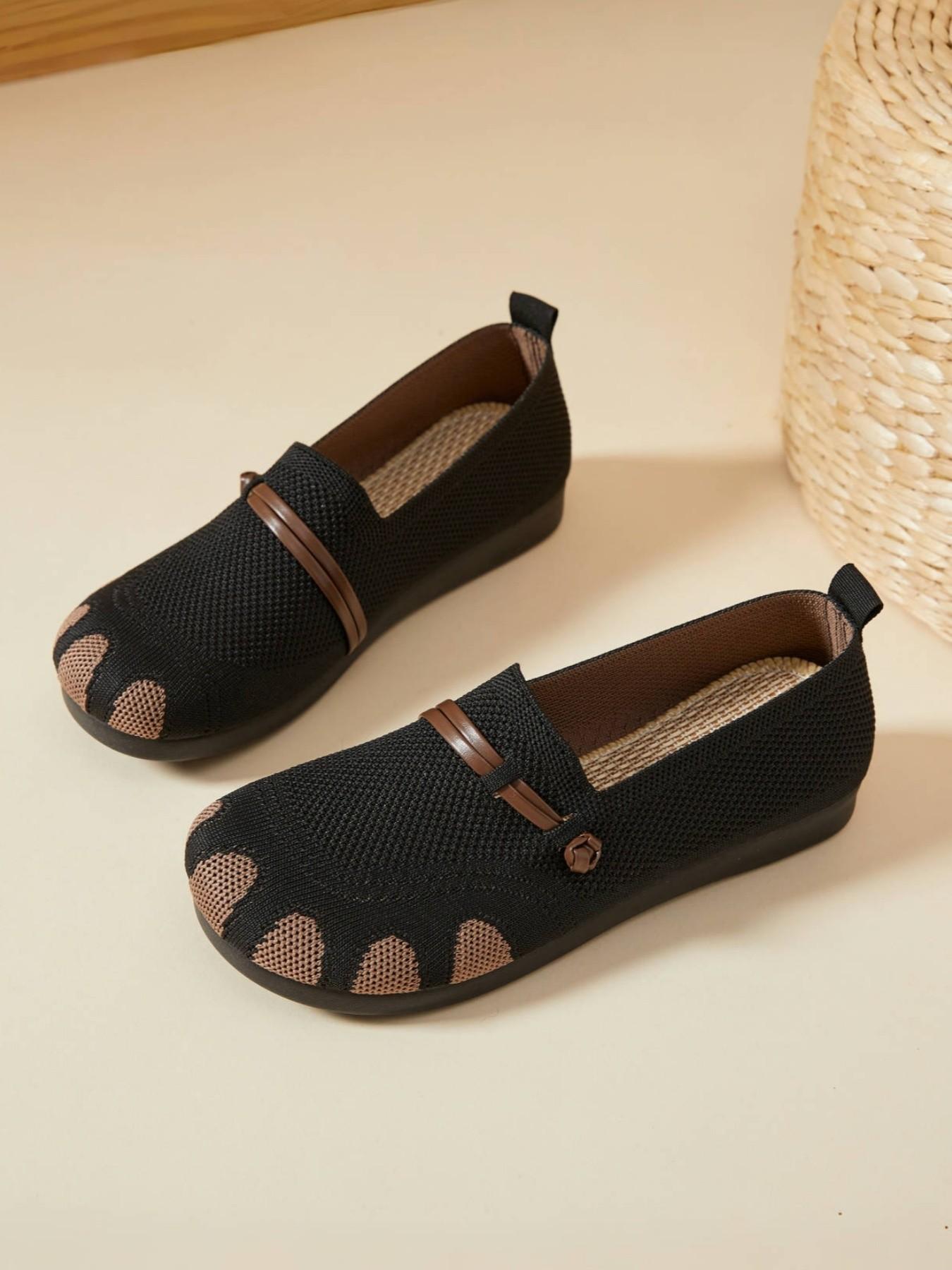 Women's Casual Slip-On Walking Shoes, Comfortable and Stylish, Ideal for Daily Wear, Multi-Functional Footwear for Women