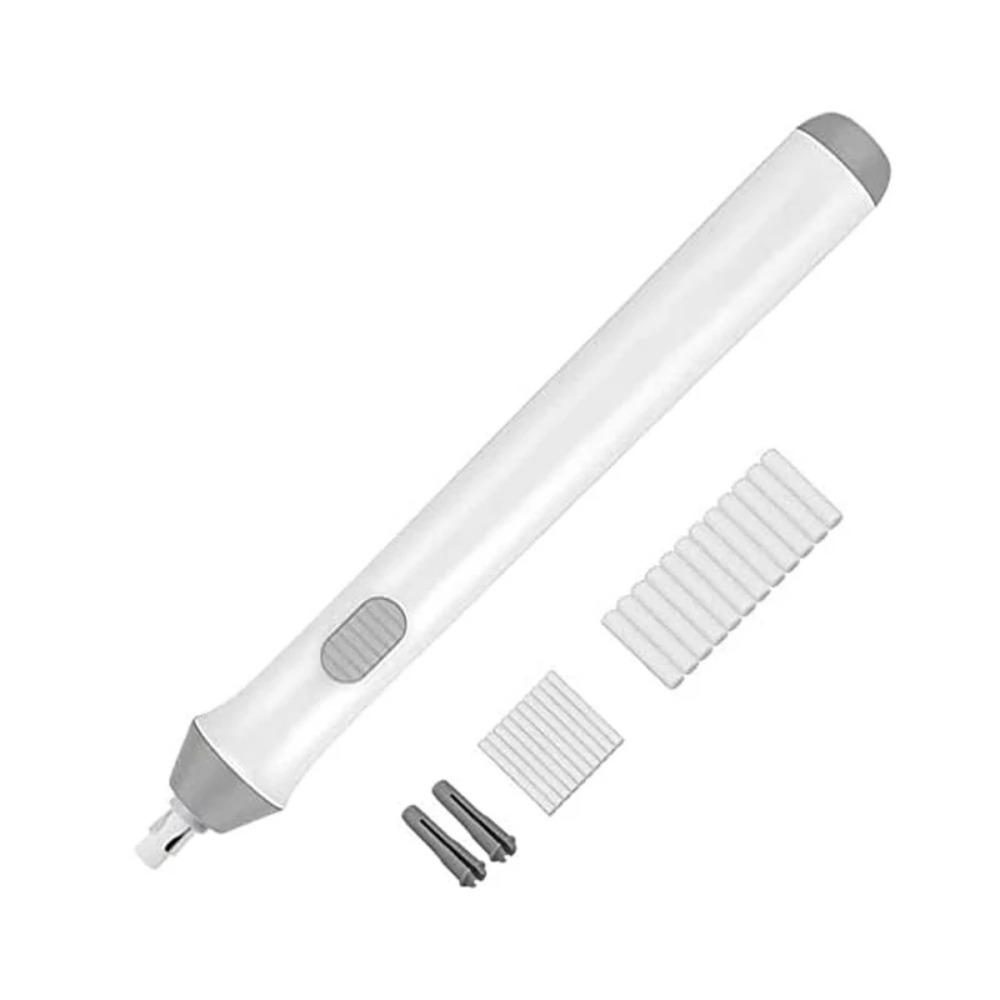 Professional Electric Sketch Eraser Kit: Portable, Replaceable Eraser Tips for Precision Detail Erasing, Highlighting & drawing corrections. essential anti-smudge Tool for Artists & Creators. Perfect for Fine Art, Sketching, and Graphic Design.