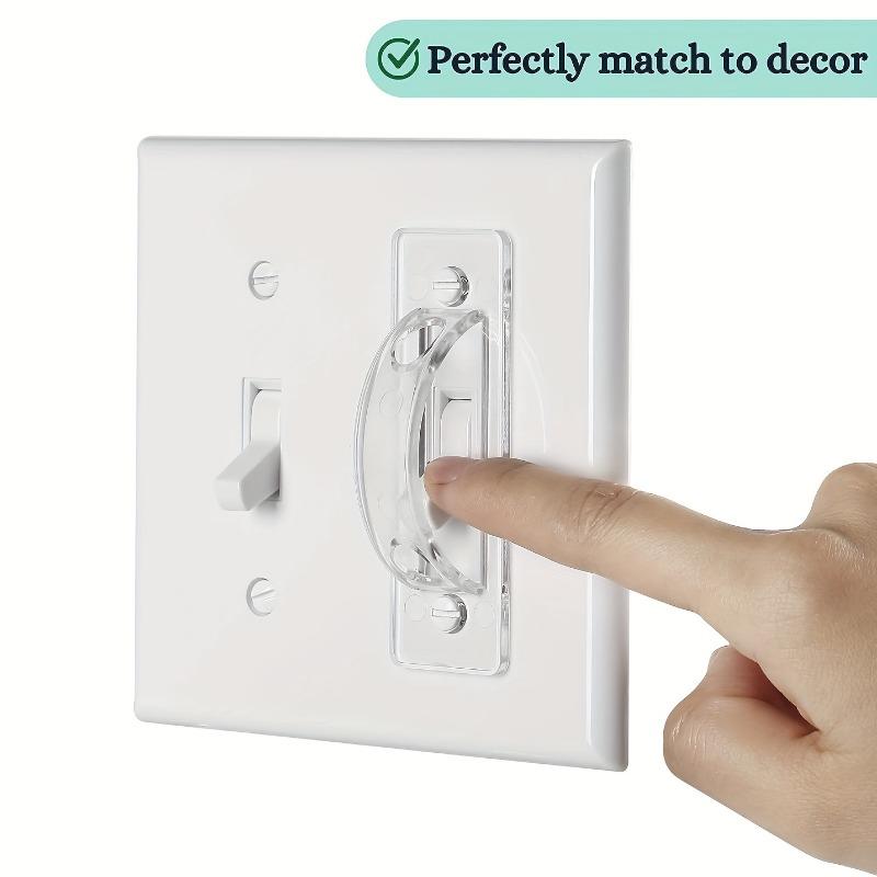 Transparent switch protection cover, switch guard plate, toggle switch cover, switch lock, switch protection cover to prevent children from opening