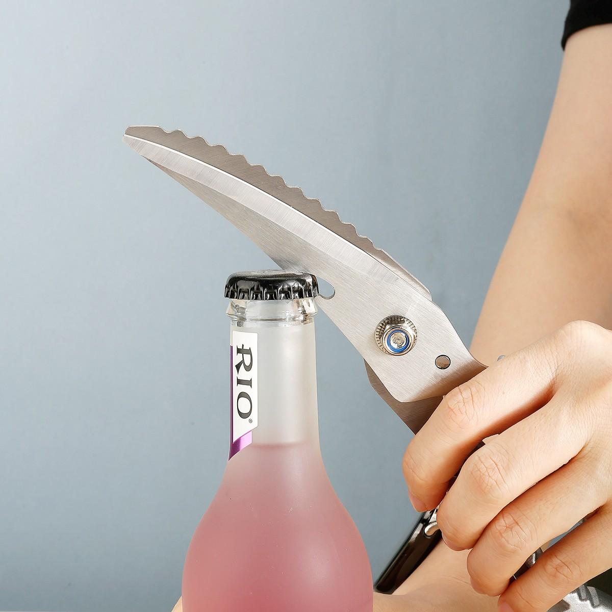 1pc Game-Changer Kitchen Shears, Efficiently Cut Chicken, Bones & More, Quick & Easy Food Preparation Tool, Essential Kitchen Utensil