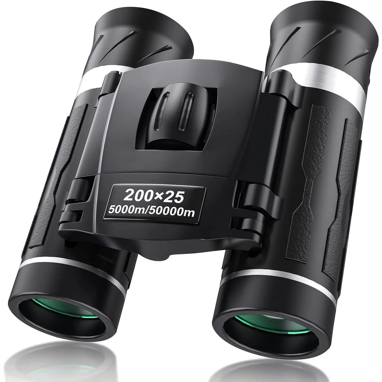 200x25 Mini Pocket Binoculars for Adults Kids, Waterproof Compact High‑Power Binocular, Portable Small Optics for Bird Watching Concert Theater Travel Sightseeing