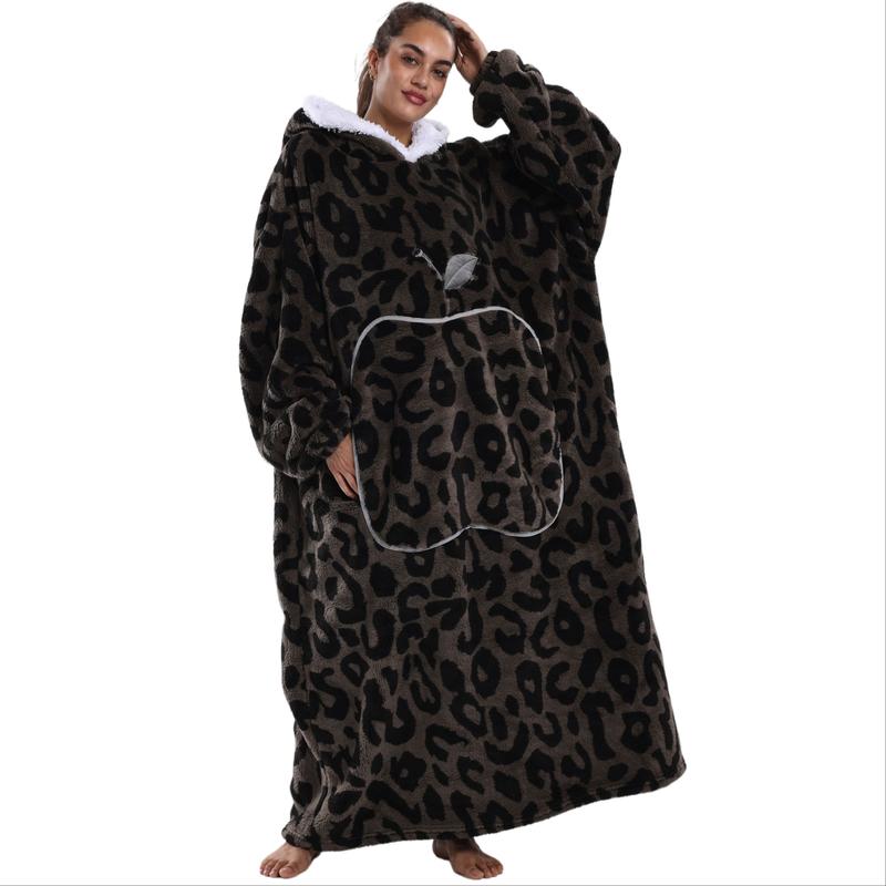 Oversized Blanket Hoodie, Hooded Blanket for Women, Solid color Ultra Soft Warm Wearable Blanket Sweatshirt Women Men Adult, Soft Cozy Blanket, Gift for Ladies, Christmas Gift Valentine's Day gift,Christmas Gifts For GF