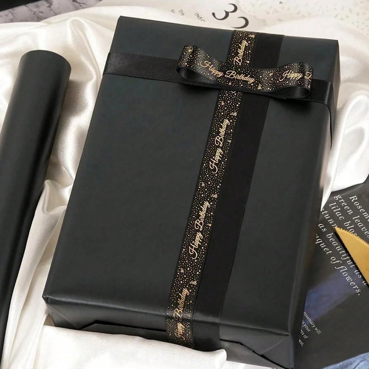 Matte Metal Gift Wrap Paper, Solid Color Packaging Paper, Wrapping Paper, Ideal for Weddings, Valentine's Day, Birthdays, Christmas, DIY Bouquets