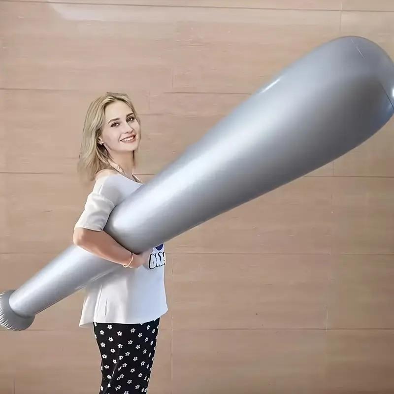 Multiple Combination Realistic Inflatable Baseball Bat Set, Durable PVC Material, Perfect for Interactive Parties, Outdoor Activities, Birthdays