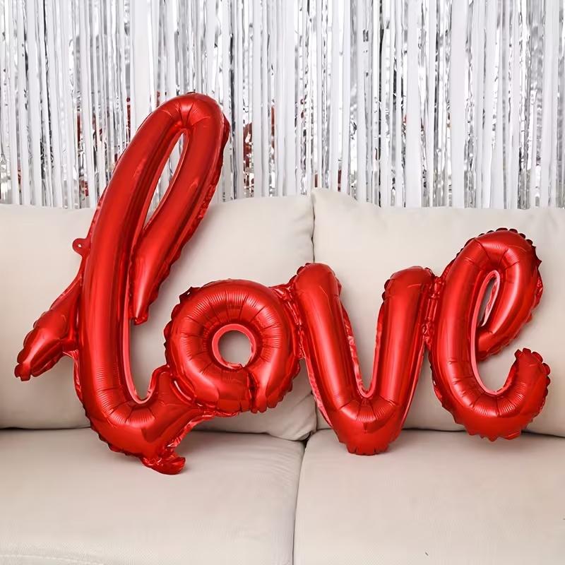 31pcs Heart Shaped Balloons 10inch/25.4cm, Valentine's Day Wedding Anniversary Engagement Proposal Birthday Party Decorations