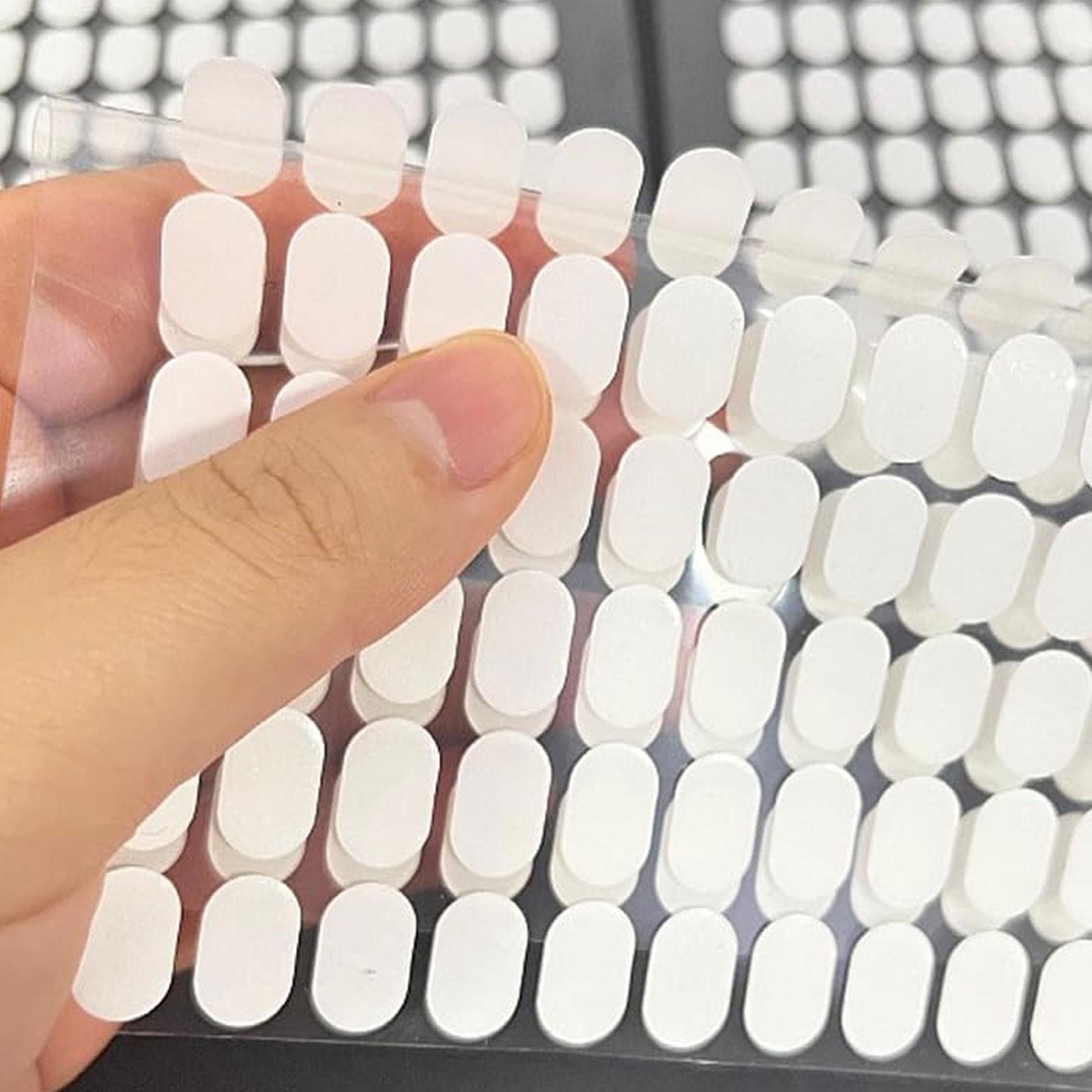 100pcs/30pcs/10m/3m Nail Adhesive Tape False Nails Display Stand Glue Double-sided Pasted Practice Show Square Round Strong Sticky Glue Sticker Roll Double Sided Adhesive Tape Acrylic Transparent No Trace Sticker