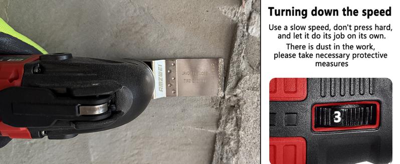 Valentine's Day 8-16PCS Diamond Oscillating Saw Blades, Curved Edge Grout Remover Tool Blades for Grout Removal Tile Mortar Concrete Masonry, Flush Cut, Fit Dewalt Milwaukee Worx Ryobi