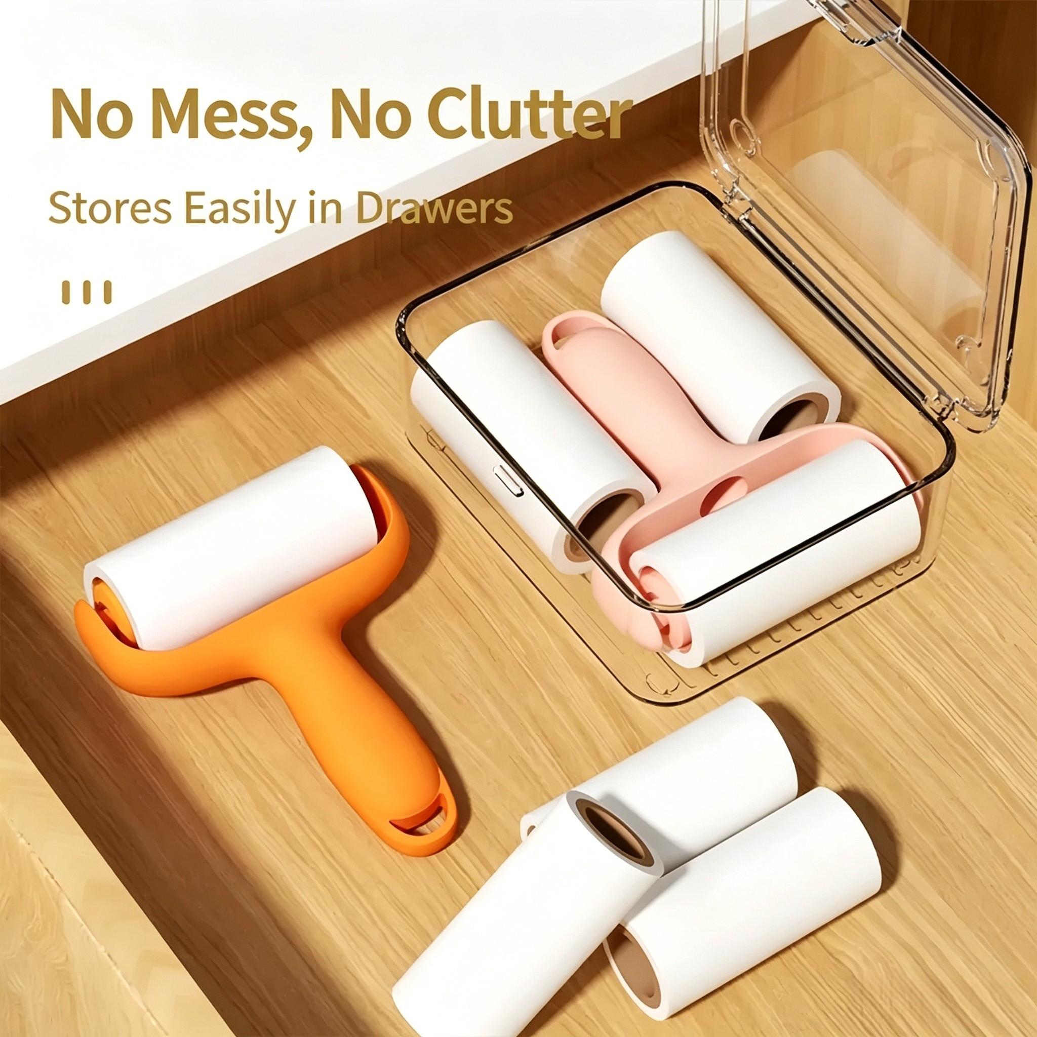 Detachable Dust Roller, Replaceable and Durable, Highly Effective at Removing Pet Hair, Ideal for Home Cleaning Accessories