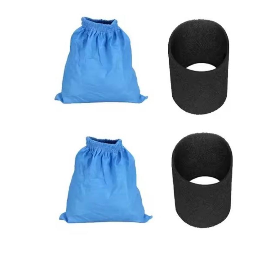 Textile Filter Bags Wet and Dry Foam Filter for Karcher MV1 WD1 WD2 WD3 Vacuum Cleaner Filter Bag Vacuum Cleaner Parts