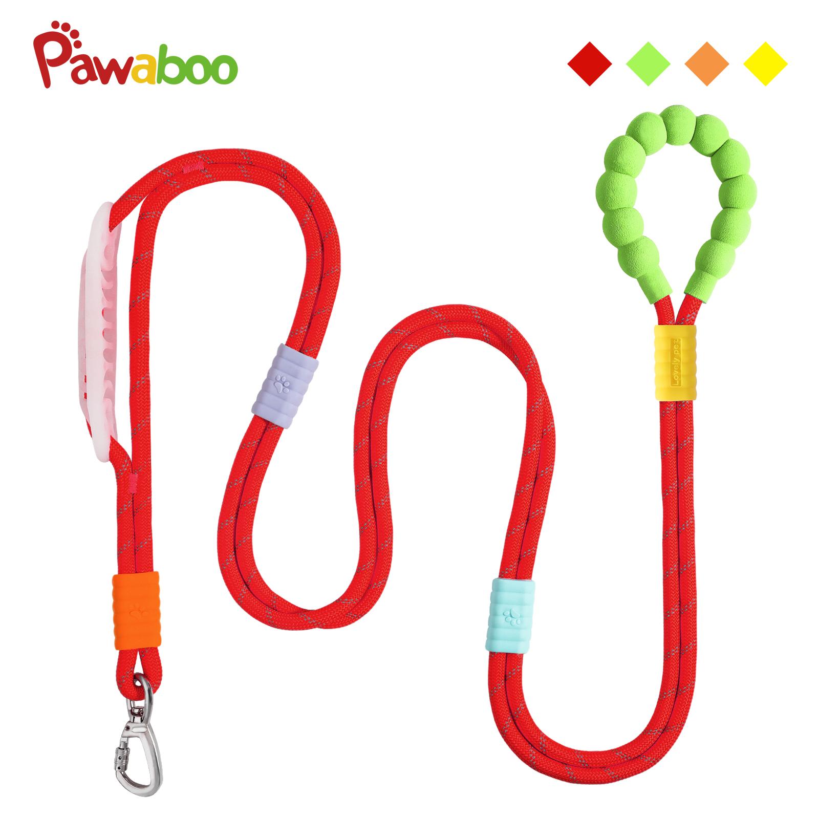 2026 Pawaboo Hands Free Dog Rope Leash, Adjustable Waist , Crossbody Rope with Explosion-Proof Handle, Lockable Metal Clipthe ,The Best Gift for Dogs and Owners,(66.87'' x 0.39'' x 0.39'') Outdoorfun dogaccessories