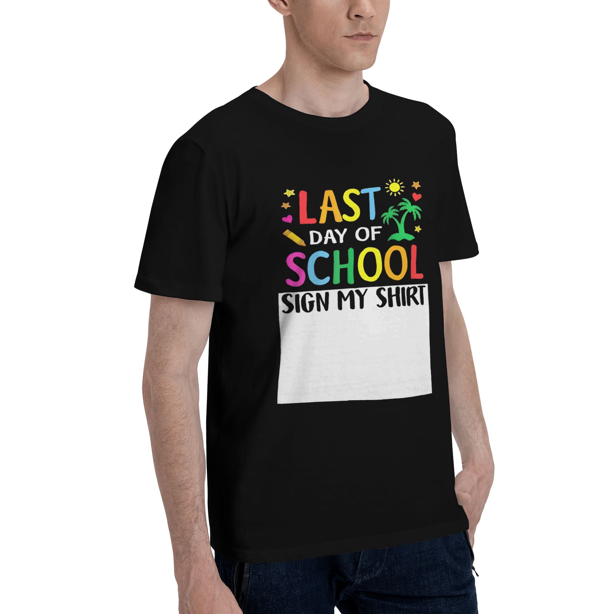 Last Day Of School Sign My Shirt Funny Teacher Student Women T Shirt ...