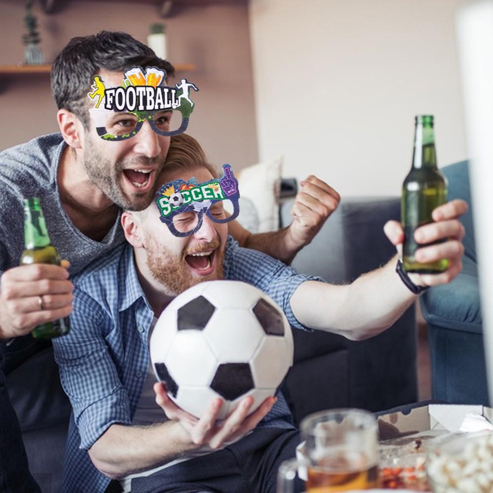 4pcs 2026 World Cup Fan Glasses, Football Theme Party Decorations, Cheerleading Props, Photo Booth Accessories, Model Xinghao Swl-2023101