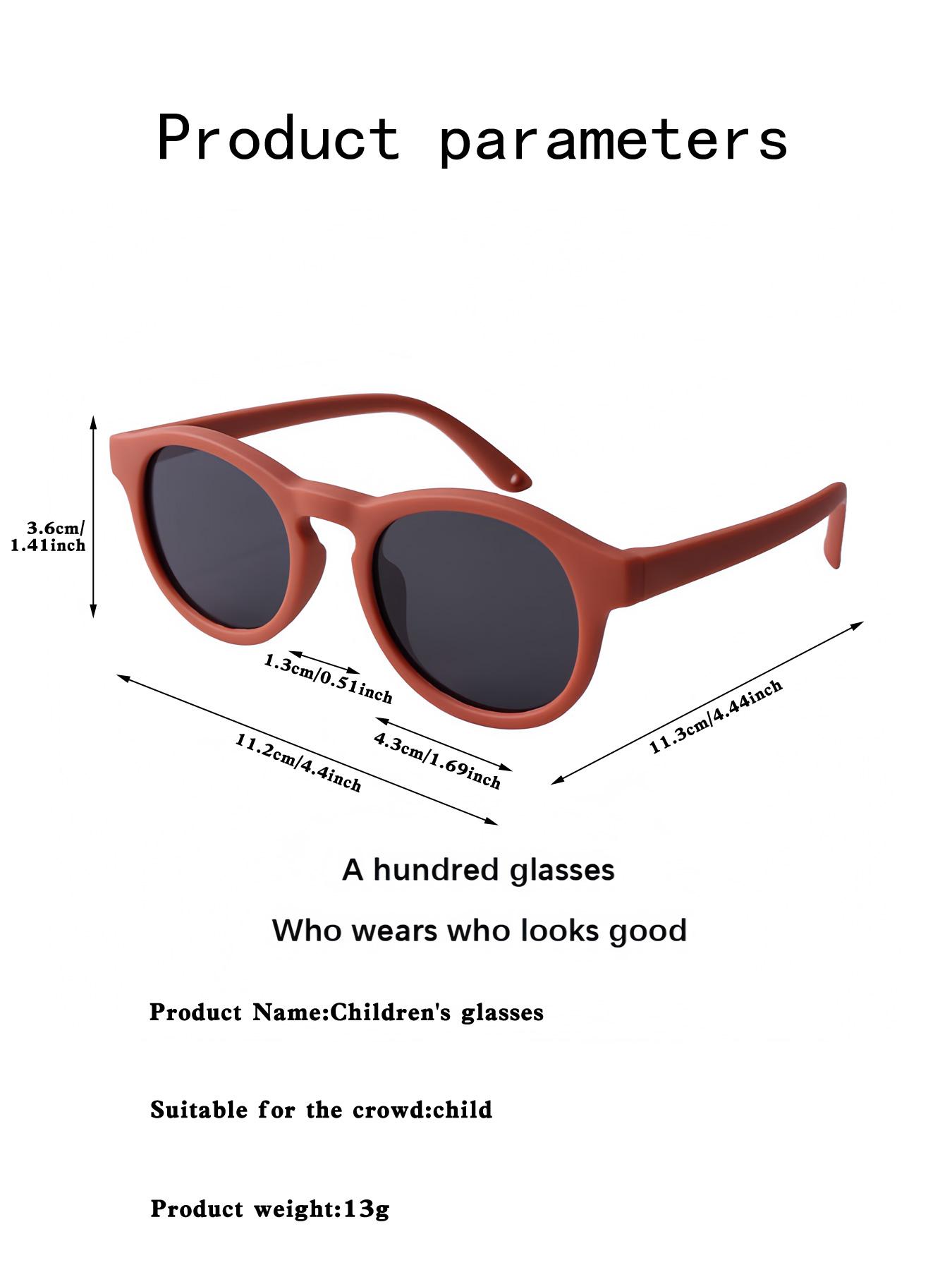 Uv400 Sunglasses with Anti-Drop Strap, Unisex Baby Shades, Travel Essential Sun Protection Glasses for Kids