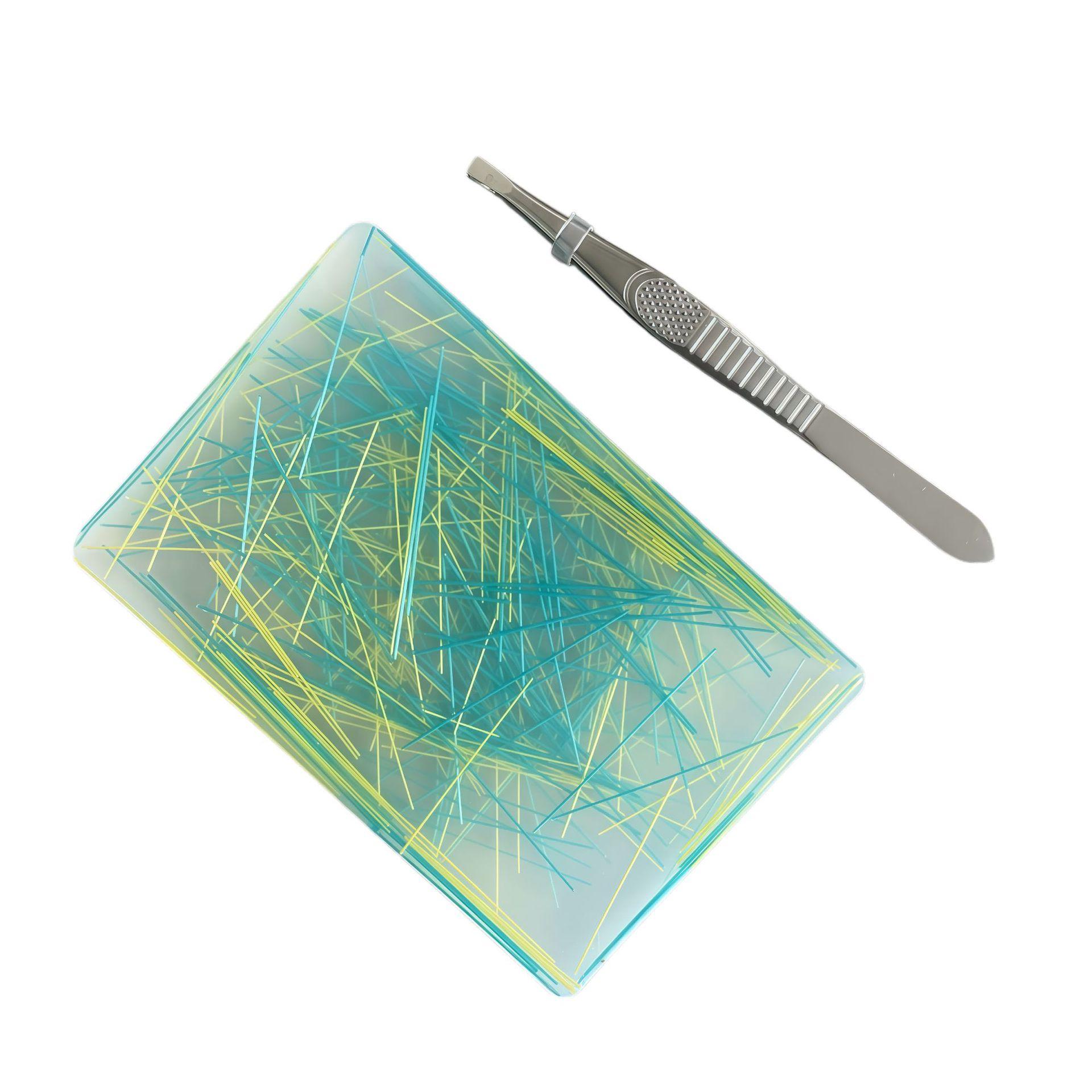 Picky Pad, Skin Picking Fidget Toys, Portable Pimple Popping Pad for Trichotillomania, Sensory Hair Pulling Fidget Toy for Stress Relief, Fidget Gadget, Stress Relief Fidgeting