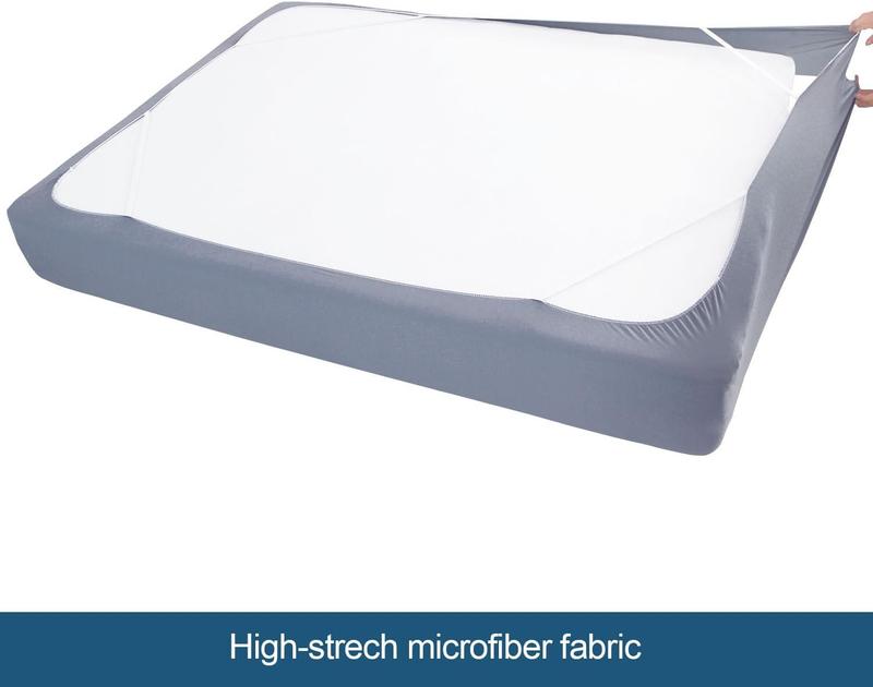 Solid Color Box Spring Cover, Alternative to Bed Skirt, Smooth Elastic Woven Material Wrap Around 4 Sides of The Box Spring, Non-slip Mattress Cover #TiktokshopStockUp