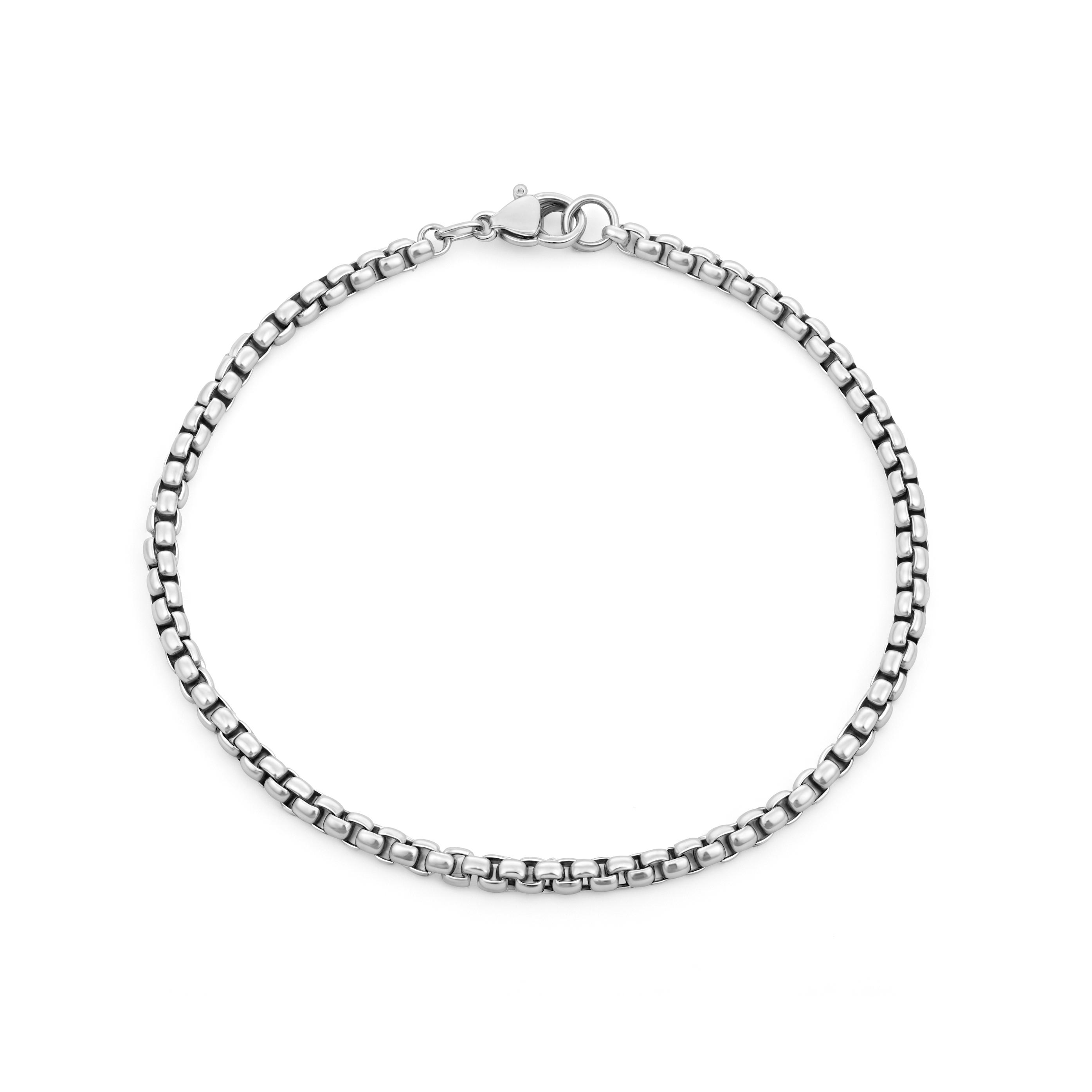 Mytys Delicate Chunky Chain Link Bracelet for Men and Women Valentine's Day Gifts Jewelry Wrist Elegant Minimalist Bangle Trendy Jewellery Accessories