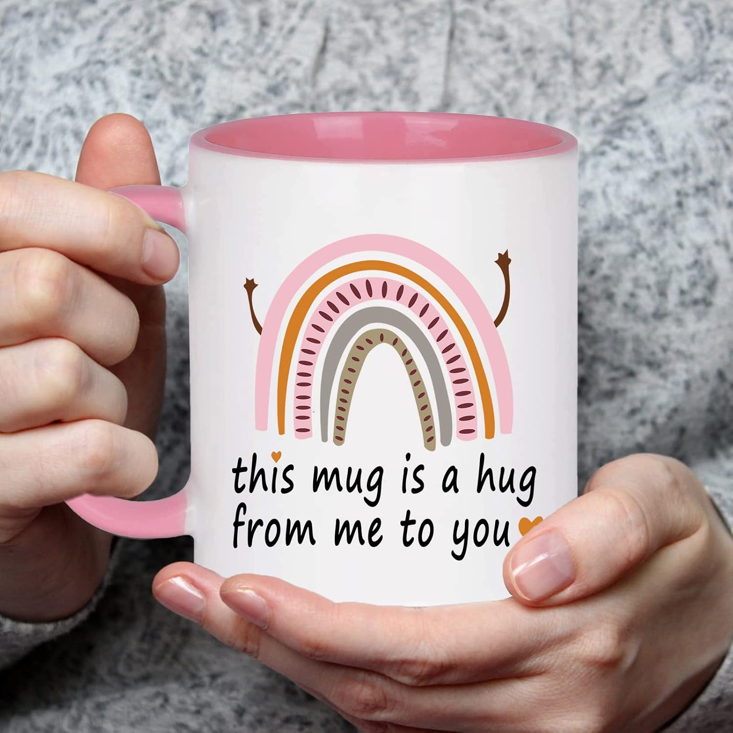 Friendship Gifts: Hug Mug - 11 Oz ,  for  , Birthday, Christmas & White Elephant Gifts