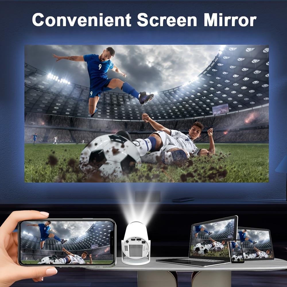 [US warehouse] Magcubic HY300Pro Projector 290ANSI Android 14.0 Dual WiFi6 8K 4K Decode Auto Keystone Correction Wireless BT5.4 130"Screen 1280*720P Built-in Speaker Allwinner H726 180° Rotatable Mini Portable Home Cinema Outdoor Audio Gift