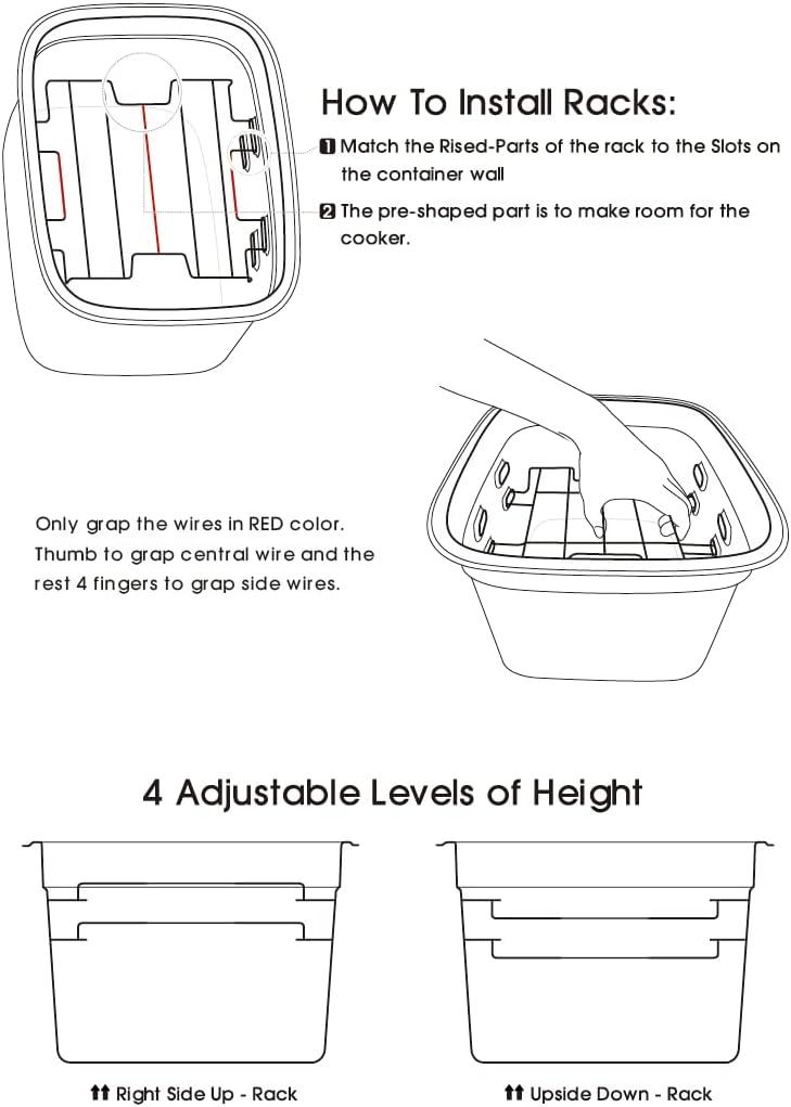EVERIE 12QT Sous Vide Container Pot Collapsible Insulated Lid Removable Rack Summer Cooking Ware Compatibe With Anova Nano AN400 / AN500-US00 / Instant Pot and Breville Joule(EVC-1202-Nano) EVERIE 12QT Sous Vide Container Pot Collapsible Insulated Lid Removable Rack Summer Cooking Ware Compatibe With Anova Nano AN400 / AN500-US00 / Instant Pot and Breville Joule(EVC-1202-Nano)