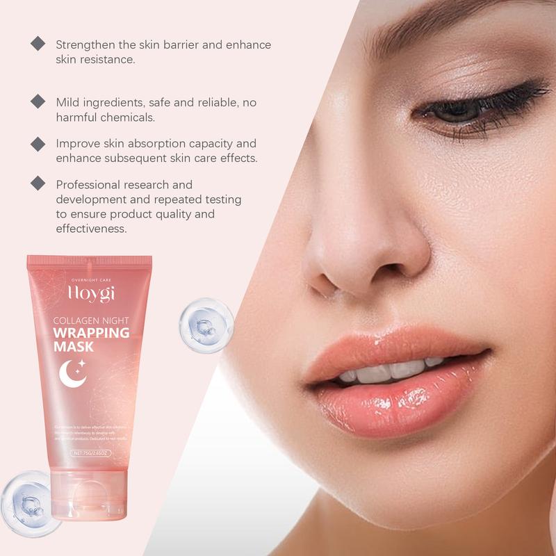 3 Pieces Collagen Moisture Peeling Mask, Moisturizing & Firming Skin Care Mask, Elasticity & Moisture Treatment Mask, Best Gift for Women