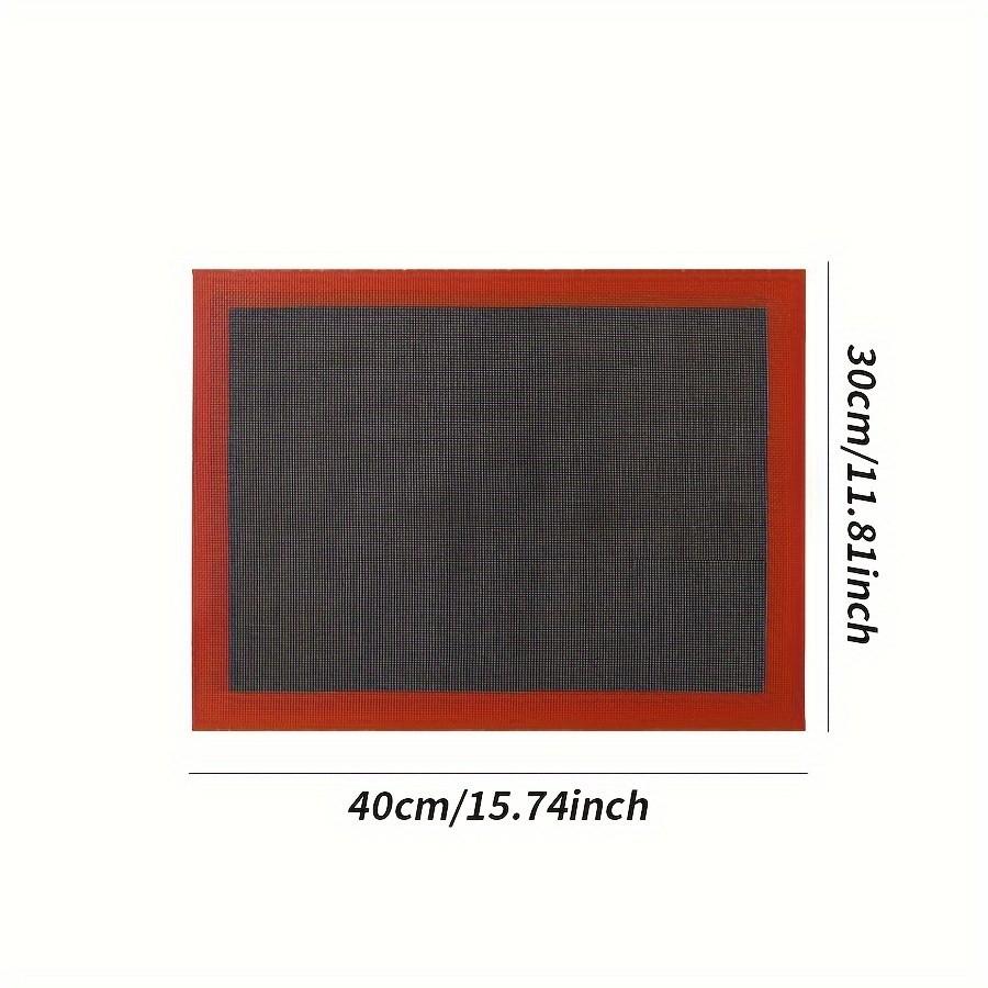 1pc/2pcs, Perforated Silicone Baking Mat, Non-stick Silicone Baking Mats - Oven Baking Mat,, For Cookie, Macarons, Bread And Pastry, Reusable Baking Mats, Kitchen Accessory, Baking Tool