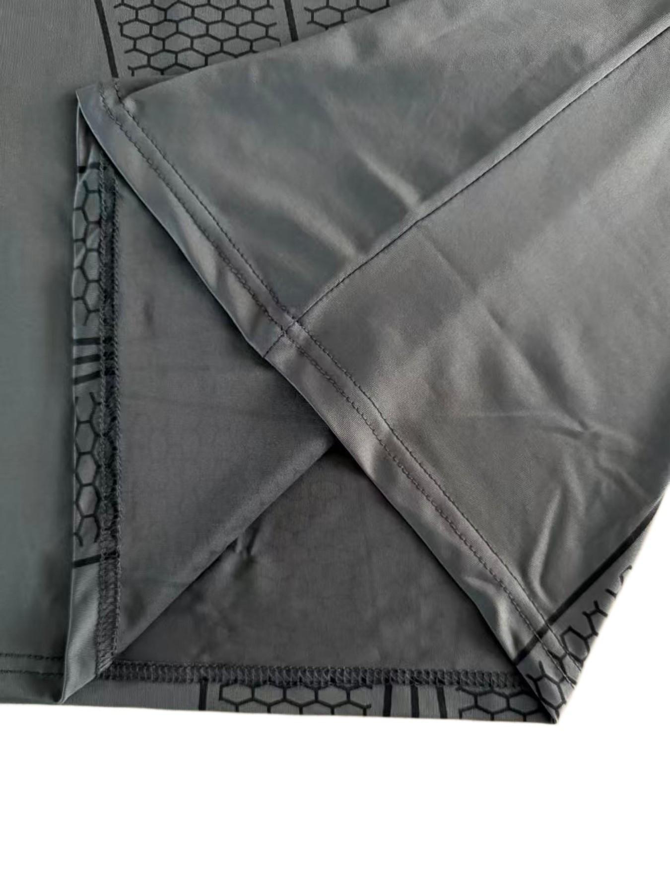 Viral Athletic Compression Shirt Men | Quick Dry Long Sleeve Gym Top | TikTok Trendy Fitness Workout Tee