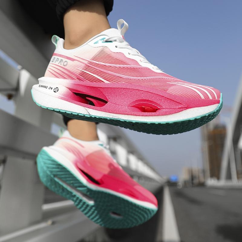 High-End Carbon Plate Cushioning Sneakers | Unisex Walking Running Sneakers Breathable Soft Anti-Slip Wear-Resistant 35-45