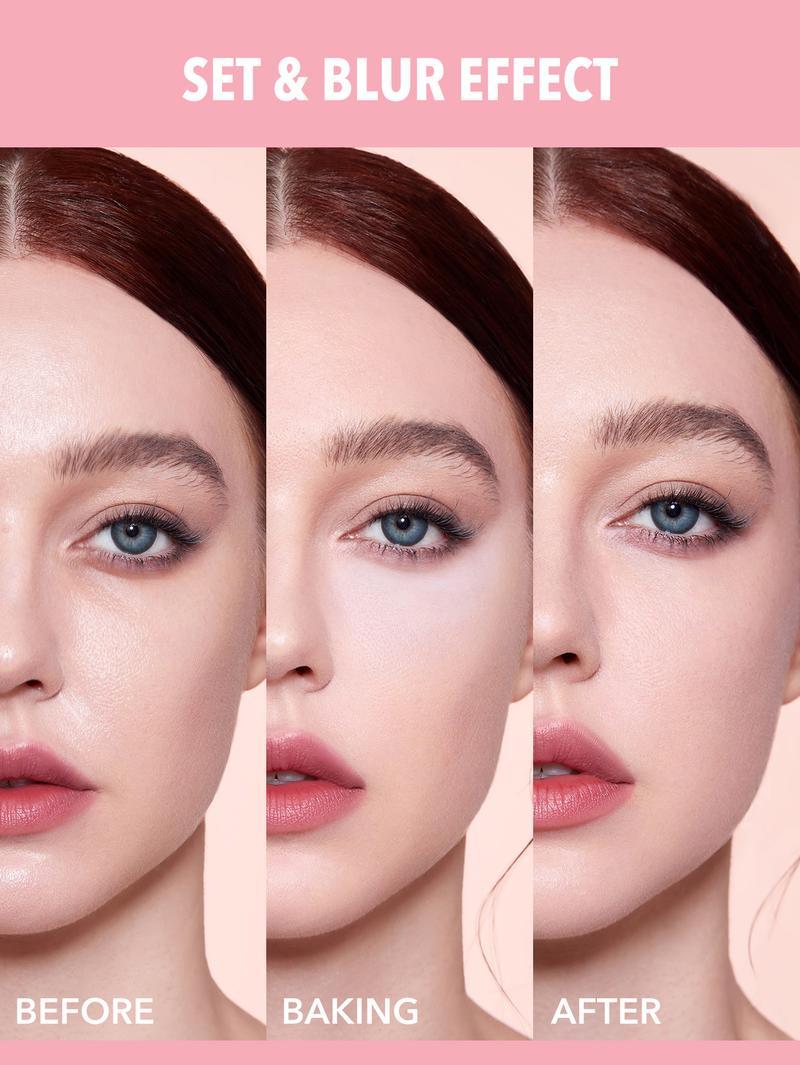 SHEGLAM Insta-Ready Face & Under Eye Setting Powder Duo-Bubblegum Cosmetic Makeup