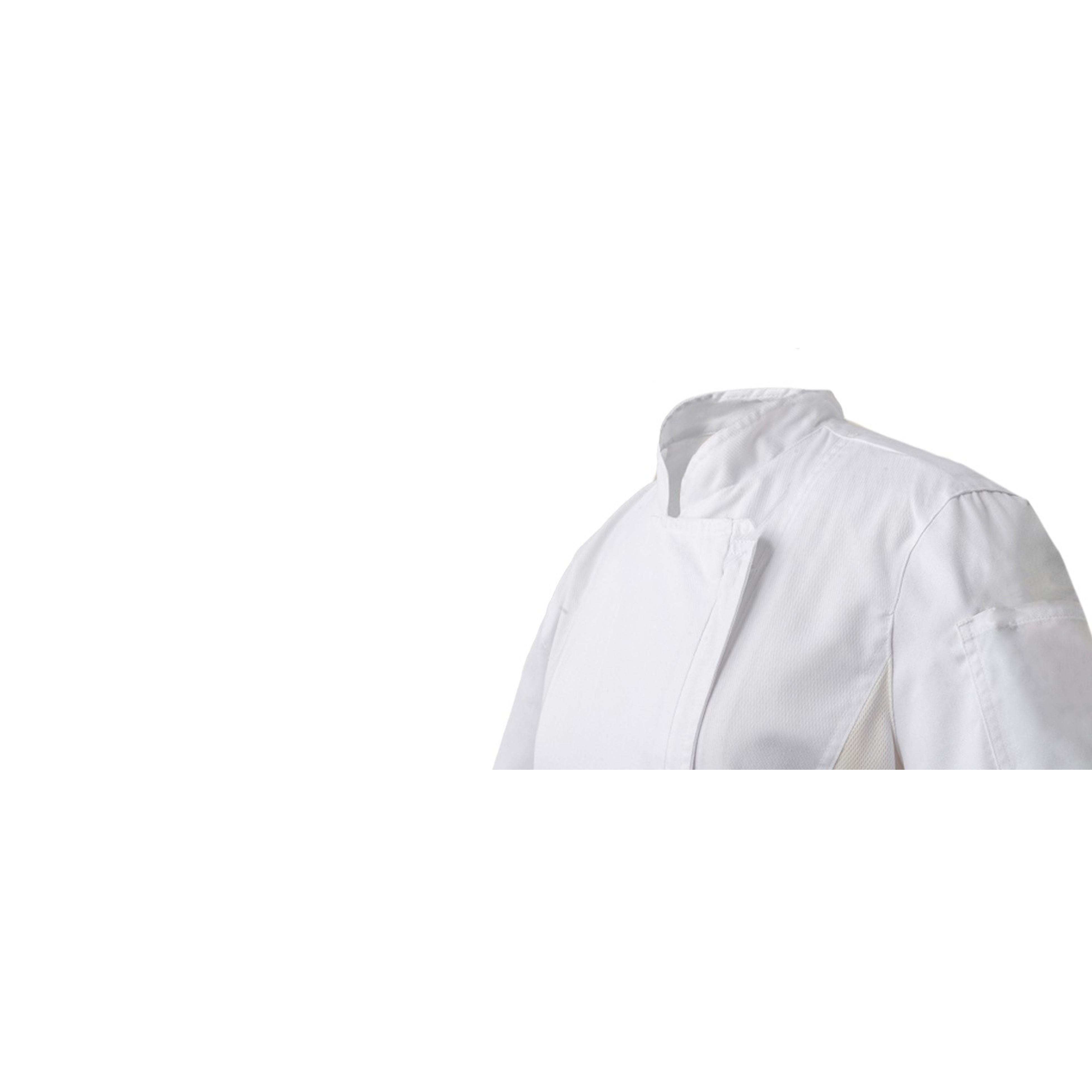 Chef Jacket for Women, Zipper Chef Coat with Side Mesh Vents | Long or Short Sleeve Chef Shirt Uniform for Kitchen Restaurant, Thermometer Pocket, Apron Tab, 1 or 2 Pack Chef Jacket for Women, Zipper Chef Coat with Side Mesh Vents | Long or Short Sleeve Chef Shirt Uniform for Kitchen Restaurant, Thermometer Pocket, Apron Tab, 1 or 2 Pack