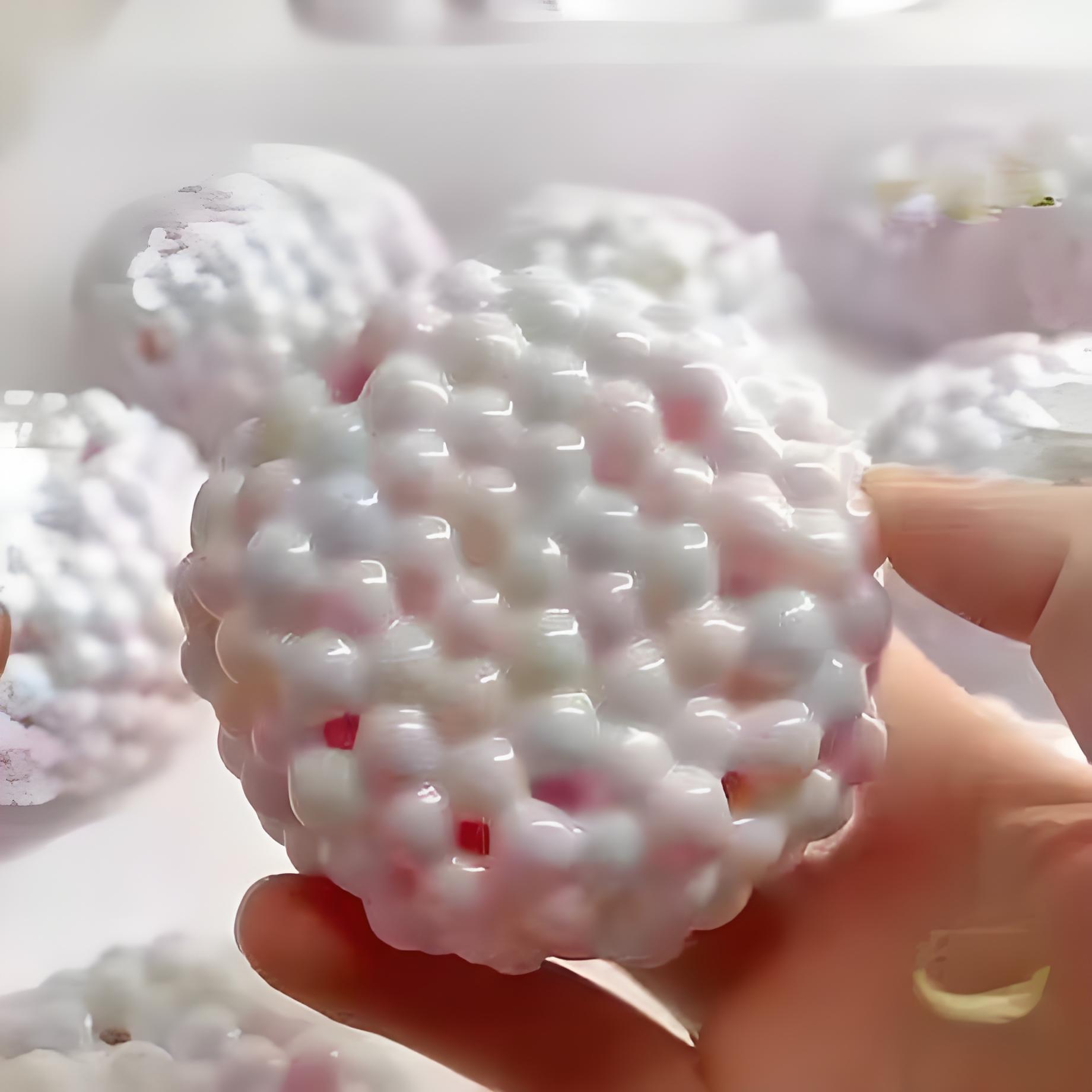 Crunchy Bead Stress Ball Squishies –– Satisfying Sensory Fidget for Stress Relief & Relaxation |   Perfect ASMR Toy for People |   A Thoughtful DIY Christmas Gift