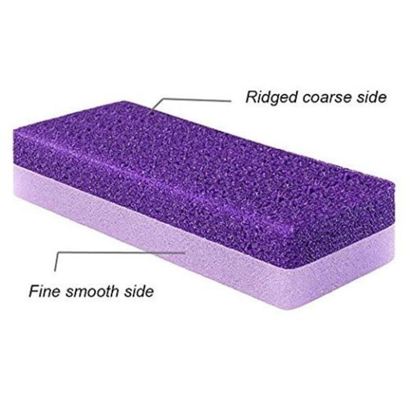 3pcs Reusable Foot Pumice Sponge Stones for Foot Care, Callus Exfoliator, Hard Skin Remover, Pedicure Scrubber, And Manicure Tools