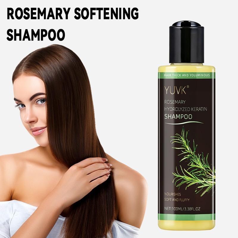 Rosemary Shampoo for Women and Men, Moisturizing Hair Shampoo, Nourishing Formula, Gentle Cleansing, Daily Use, Ideal for All Hair Types