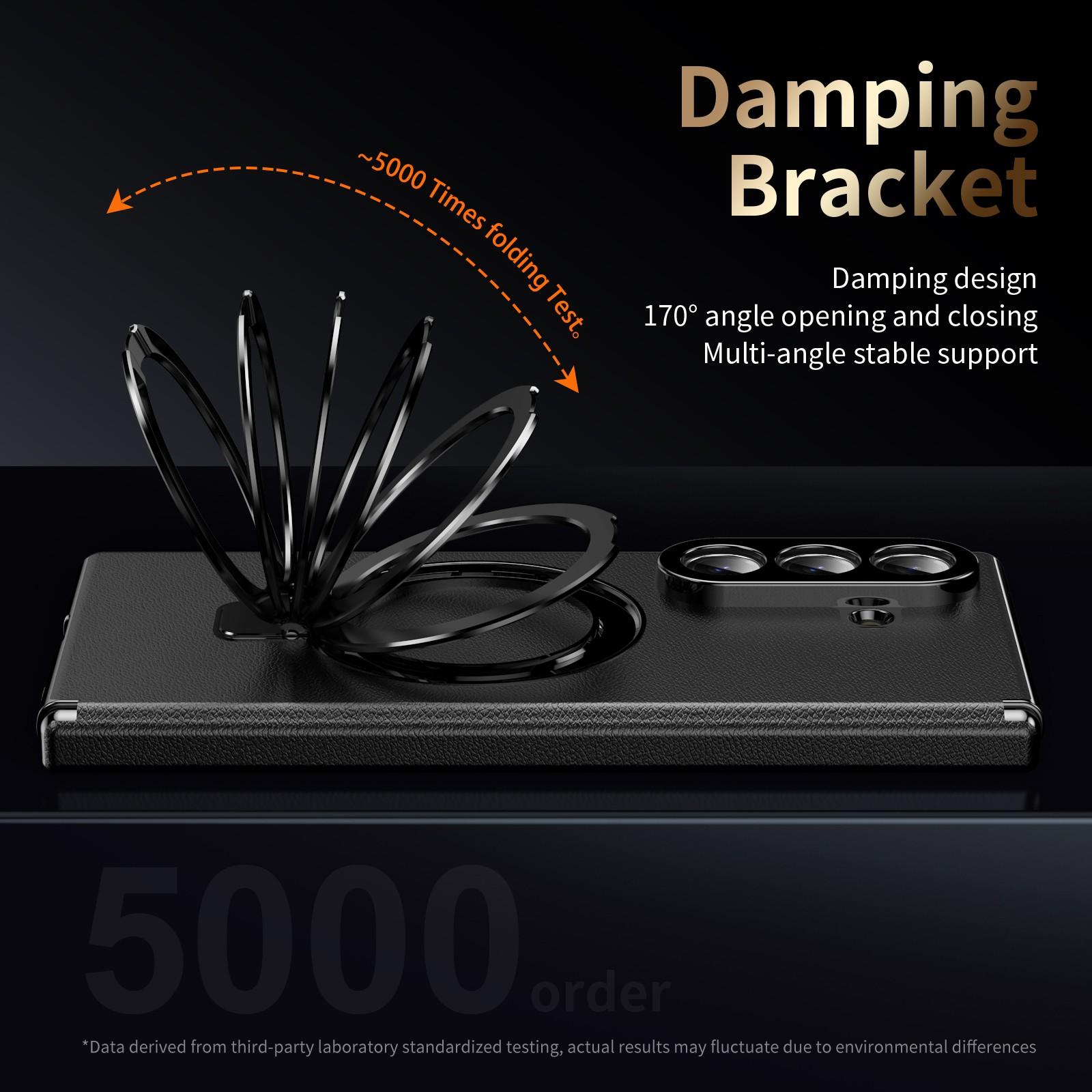 Light luxury electroplated phone case suitable for Samsung Galaxy Z Fold 7/6/5/4/3 with tempered glass film zfold 7 with bracket zfold 6 supporting wireless charging zfold 5 shell film integrated zfold 4 with hinge protection cover zfold 3 anti slip