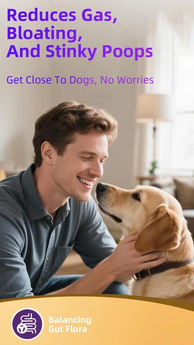 8-in-1 Multivitamin Soft Chews for Dogs – Probiotics, Gut & Immune Support Probiotics for All Breeds and Ages Dogs, Support Gut Digestive Health, Anti Diarrhea, Constipation Relief, No More Allergies, Dog Supplements - Pork Flavor - 90 Soft Chews