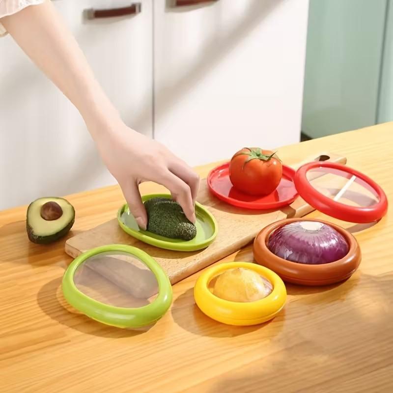 Reusable Silicone Storage Containers, Stackable Food Organizer Box Set, Durable & Convenient Kitchen Organization Solution