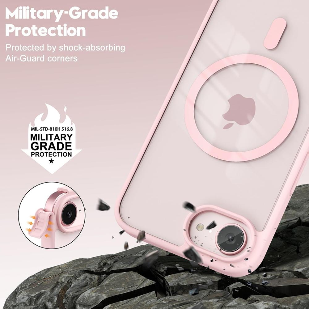 For iPhone Magnetic Case Cover For iPhone X XS XR XS Max 7 8 SE2 SE3 7Plus 8Plus 16E 17 16 15 14 13 12 11 Pro Max  PC Clear