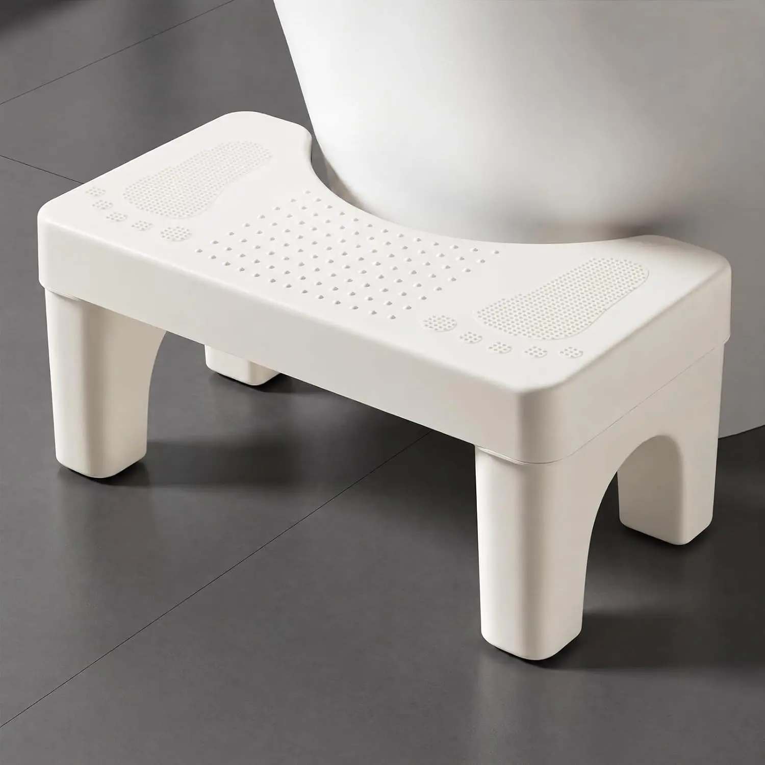 Toilet Poop Stool for Adults, Squatting Potty Stool for Bathroom Pooping