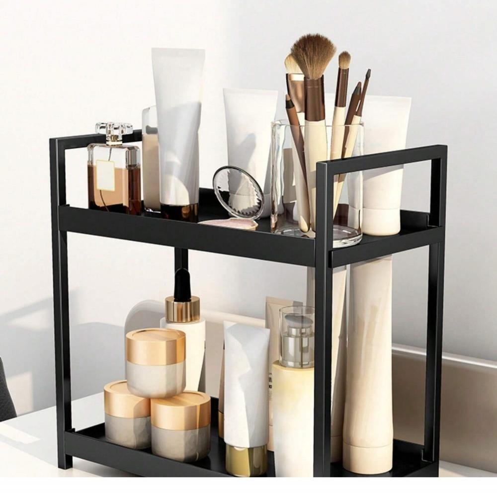 Multi-Layer Desktop Organizer Rack, Student Desk Storage Shelf, Office Computer Table Layered Cabinet, Dormitory Bookshelf, Desk Accessories, Desk Organizer Tidy